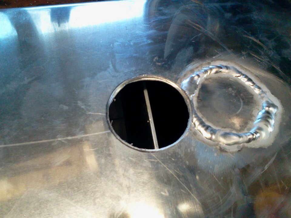 Aluminum Fuel Tank Modification